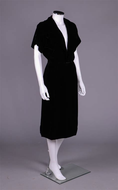 black velvet dior dress